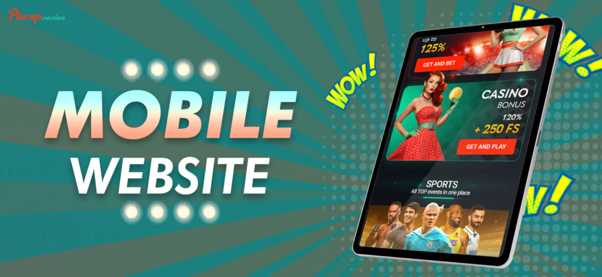 Pin up Mobile Site